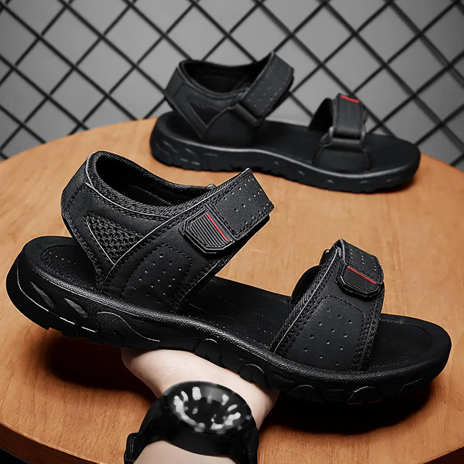 Mens Athletic Sandals Mens Sandals Men Summer Shoes Athletic Sandal Open Toe Hiking Outdoor