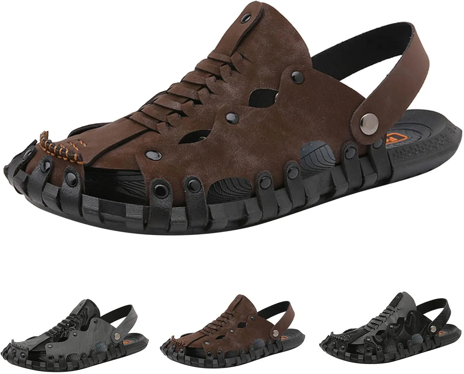 Mens Beach Sandals Mens Sandals Men Summer Shoes Athletic Sandal Open Toe Hiking Outdoor