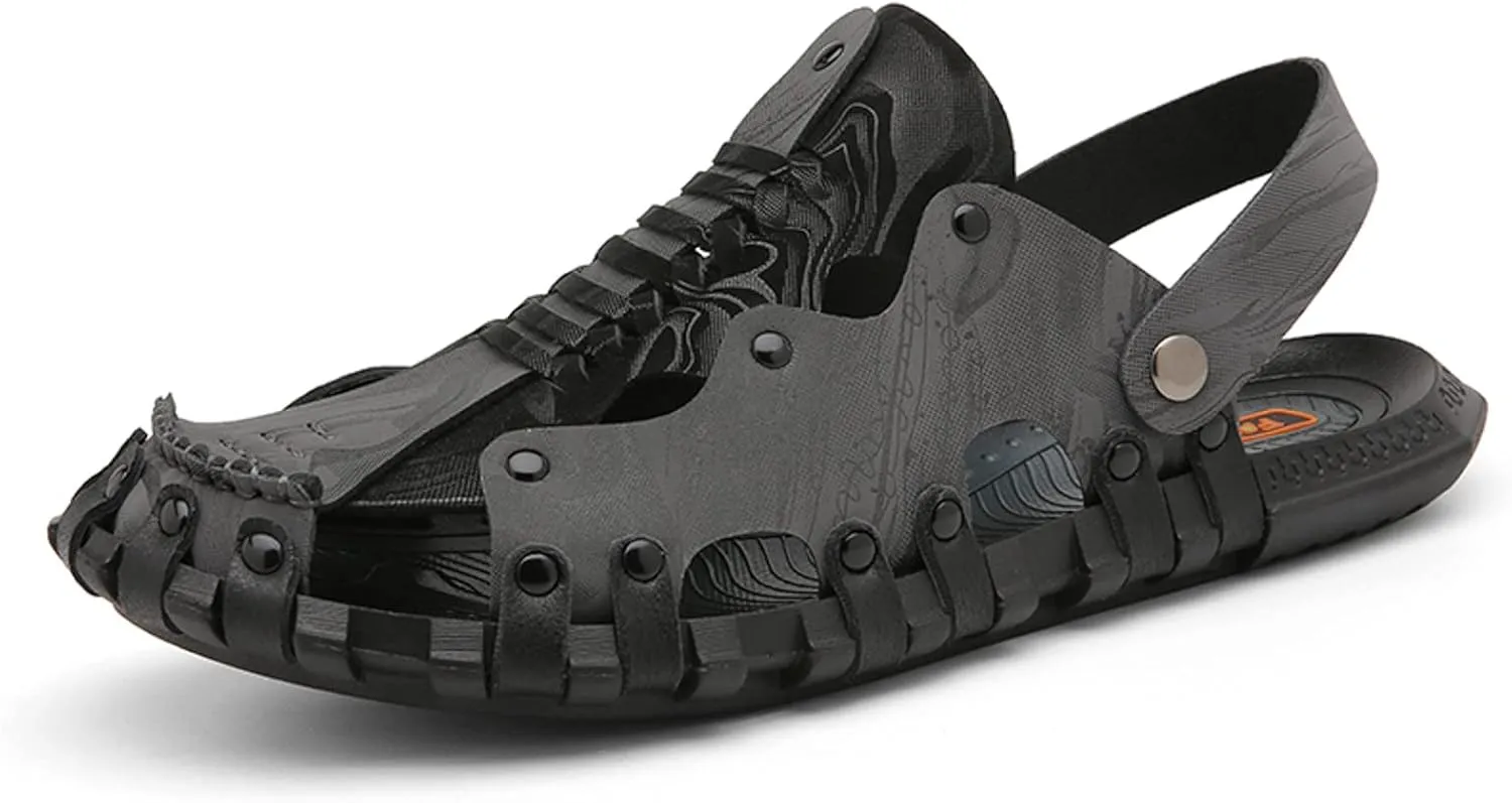 Mens Beach Sandals Mens Sandals Men Summer Shoes Athletic Sandal Open Toe Hiking Outdoor