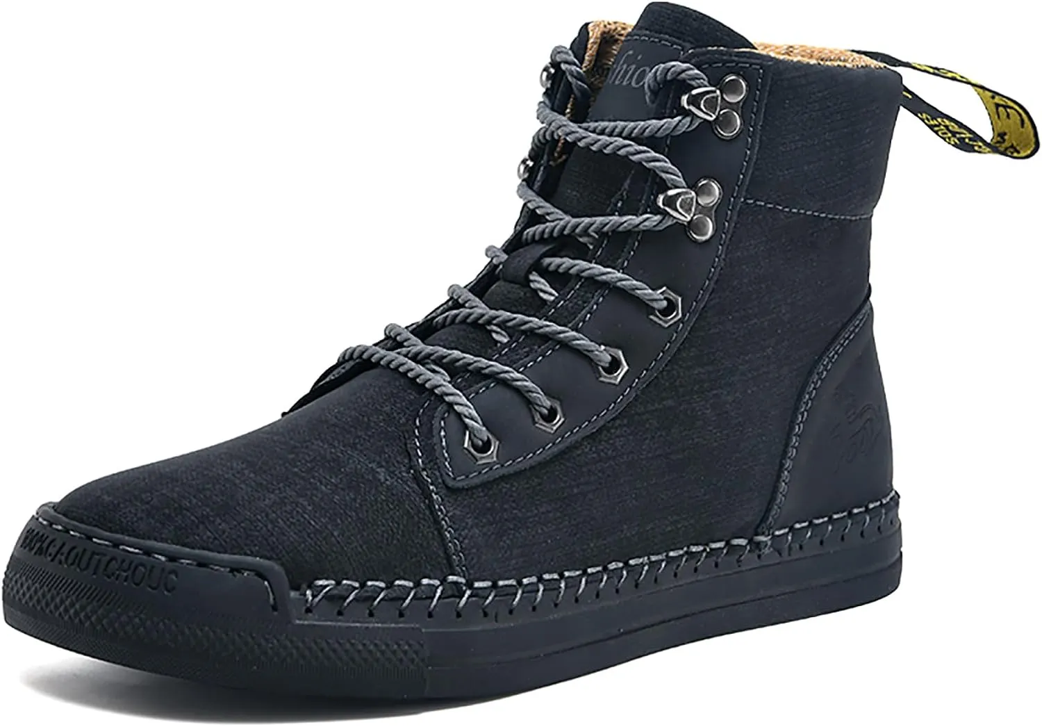 Men's Boots Leather Casual Work Hiking Shoes Chelsea Chukka Stylish Retro Classic