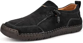 Mens Casual Loafers Lightweight Walking Shoes Slip Resistant Driving Shoes Comfortable Fashion Oxford Shoes