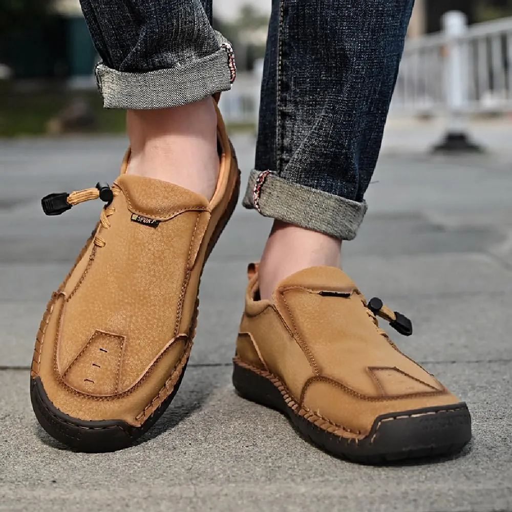 Mens Casual Loafers Lightweight Walking Shoes Slip Resistant Driving Shoes Comfortable Fashion Oxford Shoes
