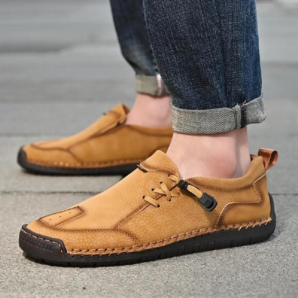 Mens Casual Loafers Lightweight Walking Shoes Slip Resistant Driving Shoes Comfortable Fashion Oxford Shoes