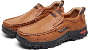 Men's Casual Penny Loafers Comfort Sofft Moccasins Platform Anti-Slip Slip On Walking Shoes for Work, Driving, Partying and Walking