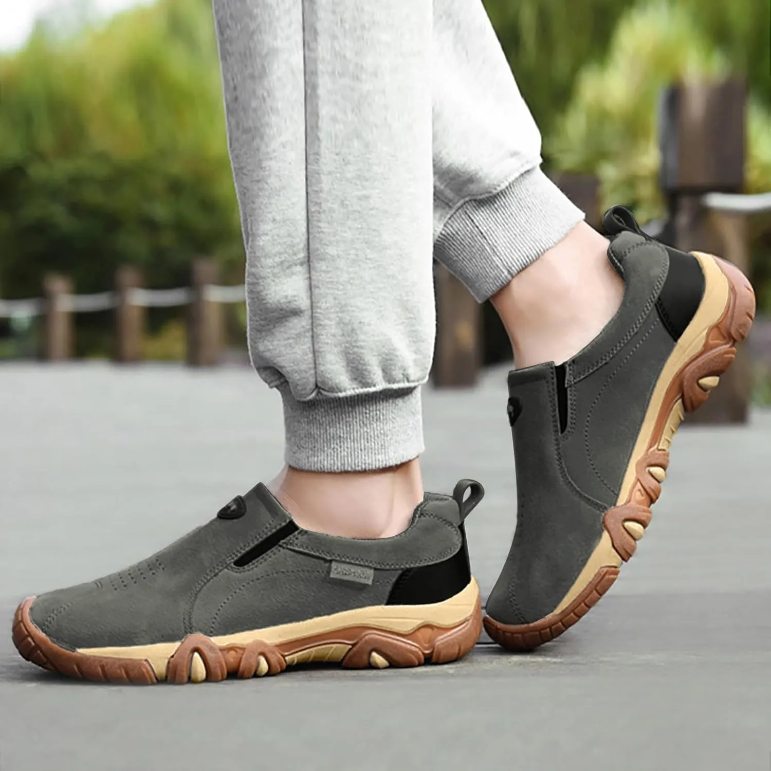 Mens Casual Shoes Men's Sneakers Sport Shoes for Men Outdoor Men's Athletic Slip-on Running Walking Shoes Sneaker