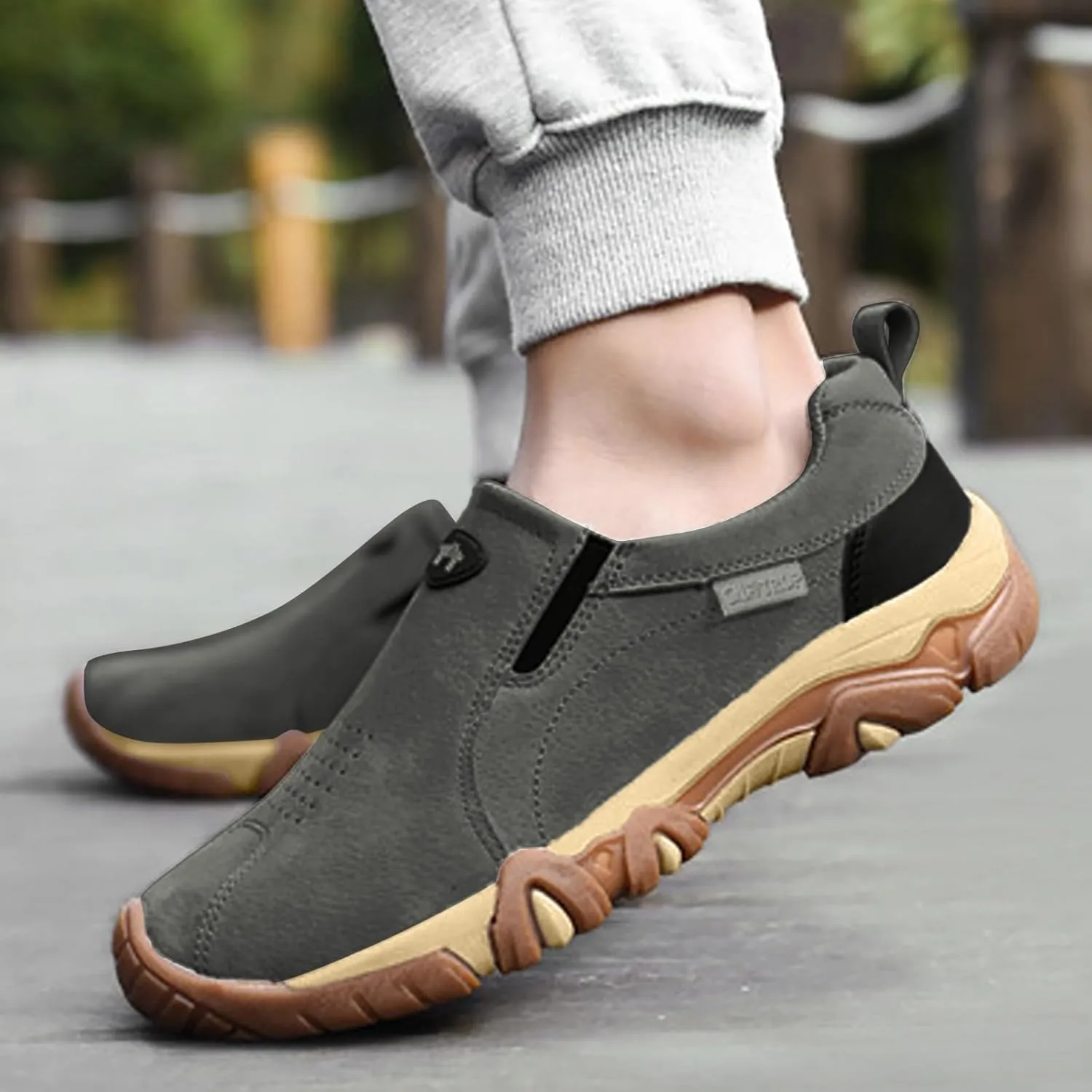 Mens Casual Shoes Men's Sneakers Sport Shoes for Men Outdoor Men's Athletic Slip-on Running Walking Shoes Sneaker