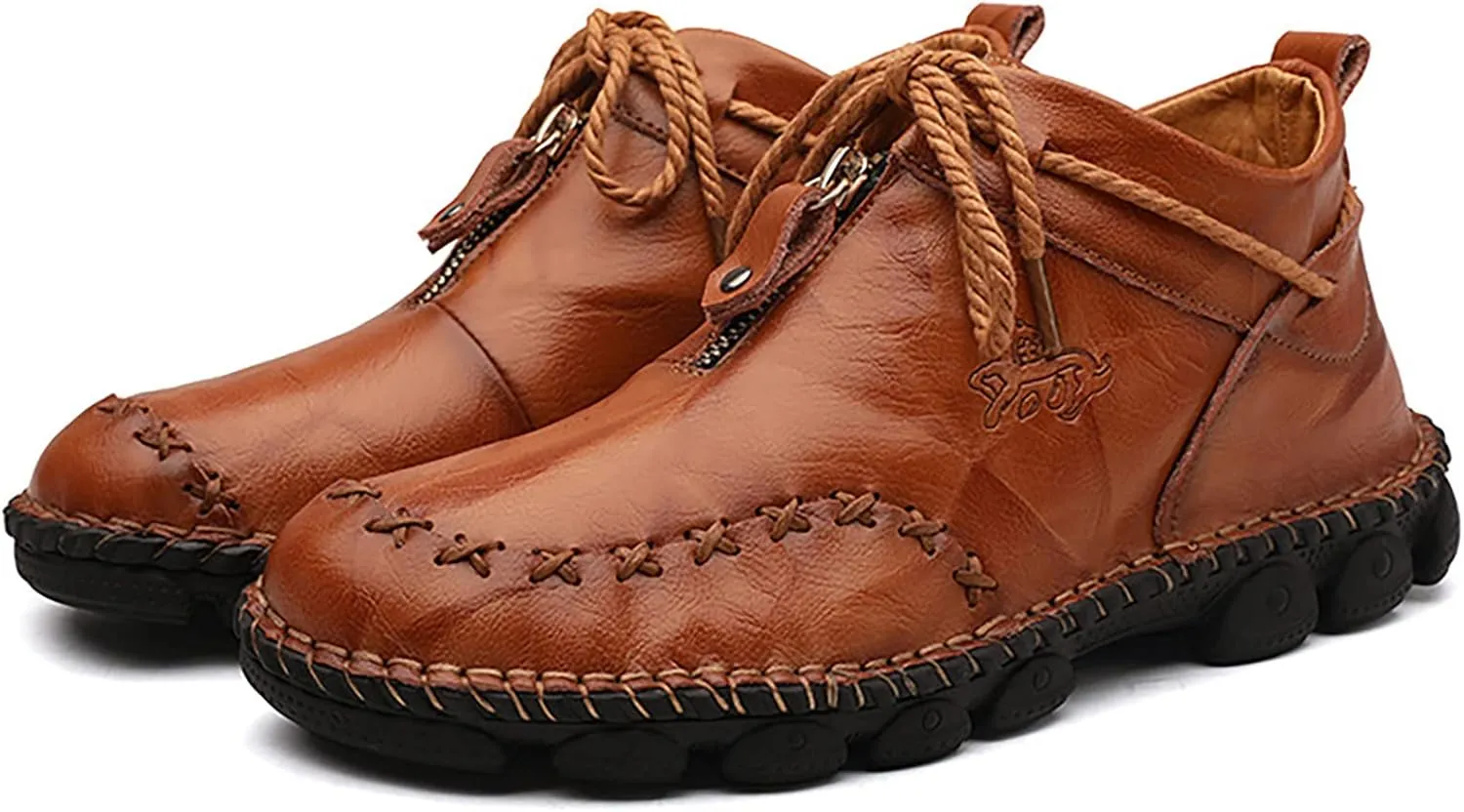 Mens Casual Sneakers Leather Shoes Mens Running Shoes Tennis Sneakers Walking Slip on Athletic Breathable Sport Shoe