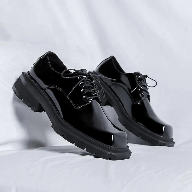 Men's Casual Walking Shoes Office Flats Mens Leather Fashion Oxford Shoes