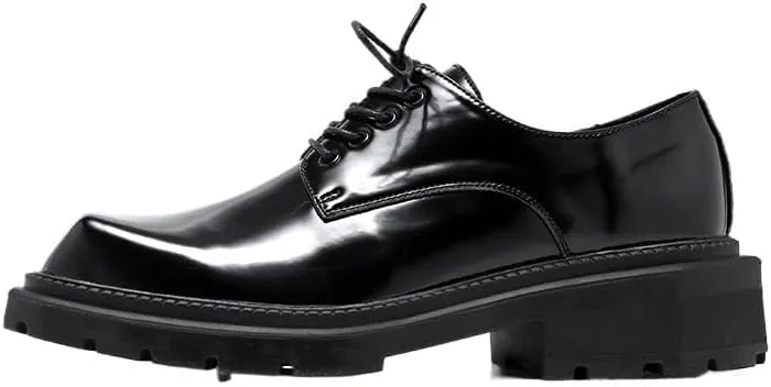 Men's Casual Walking Shoes Office Flats Mens Leather Fashion Oxford Shoes