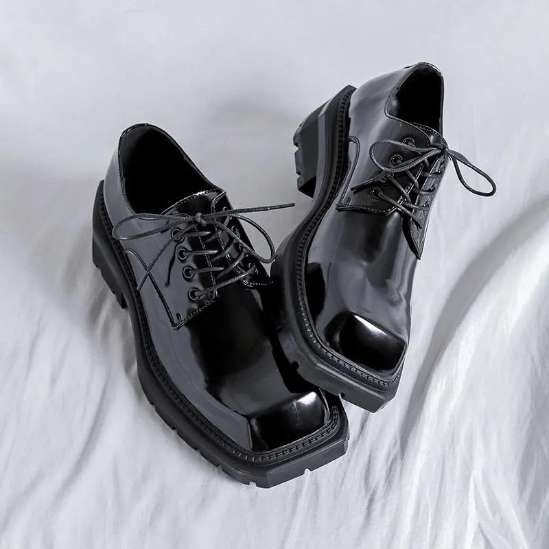 Men's Casual Walking Shoes Office Flats Mens Leather Fashion Oxford Shoes