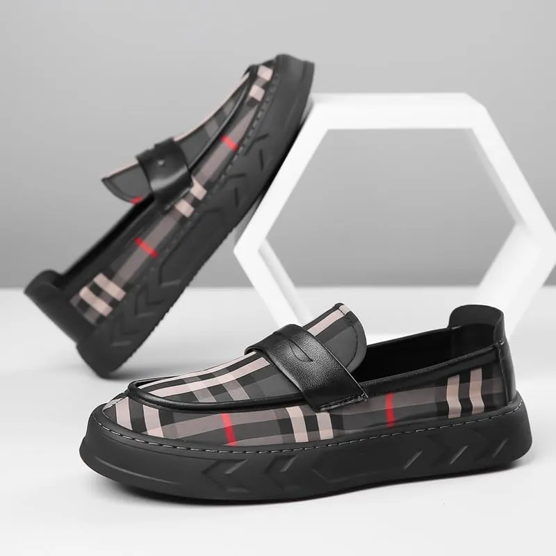 Men's Dress Shoes Walking Office Loafers Work Flats Fashion Comfort Luxury Soft Walking Shoes