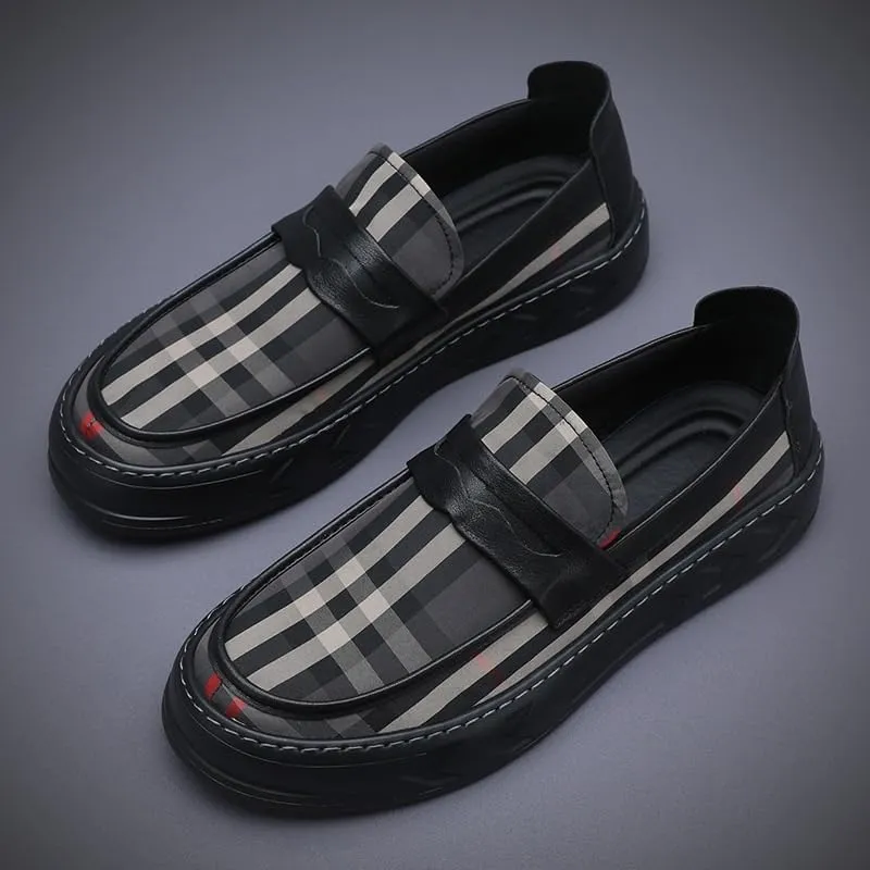 Men's Dress Shoes Walking Office Loafers Work Flats Fashion Comfort Luxury Soft Walking Shoes