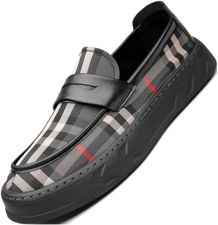 Men's Dress Shoes Walking Office Loafers Work Flats Fashion Comfort Luxury Soft Walking Shoes