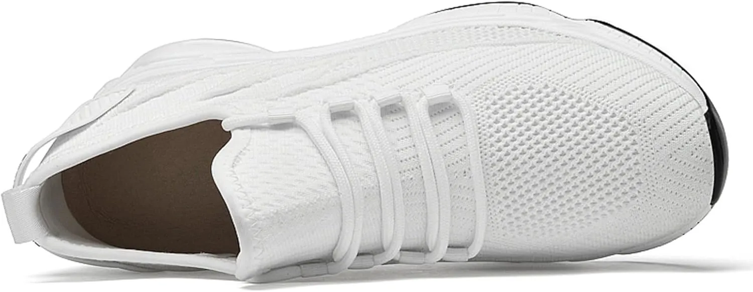 Men's Elevator Sneakers 3 inch Hidden Height Increase Breathable Mesh Lightweight Athletic Casual Shoes for Men