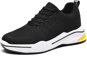 Men's Elevator Sneakers 4/6/8/10 cm Invisible Height Increase Breathable Mesh Lightweight Athletic Casual Shoes