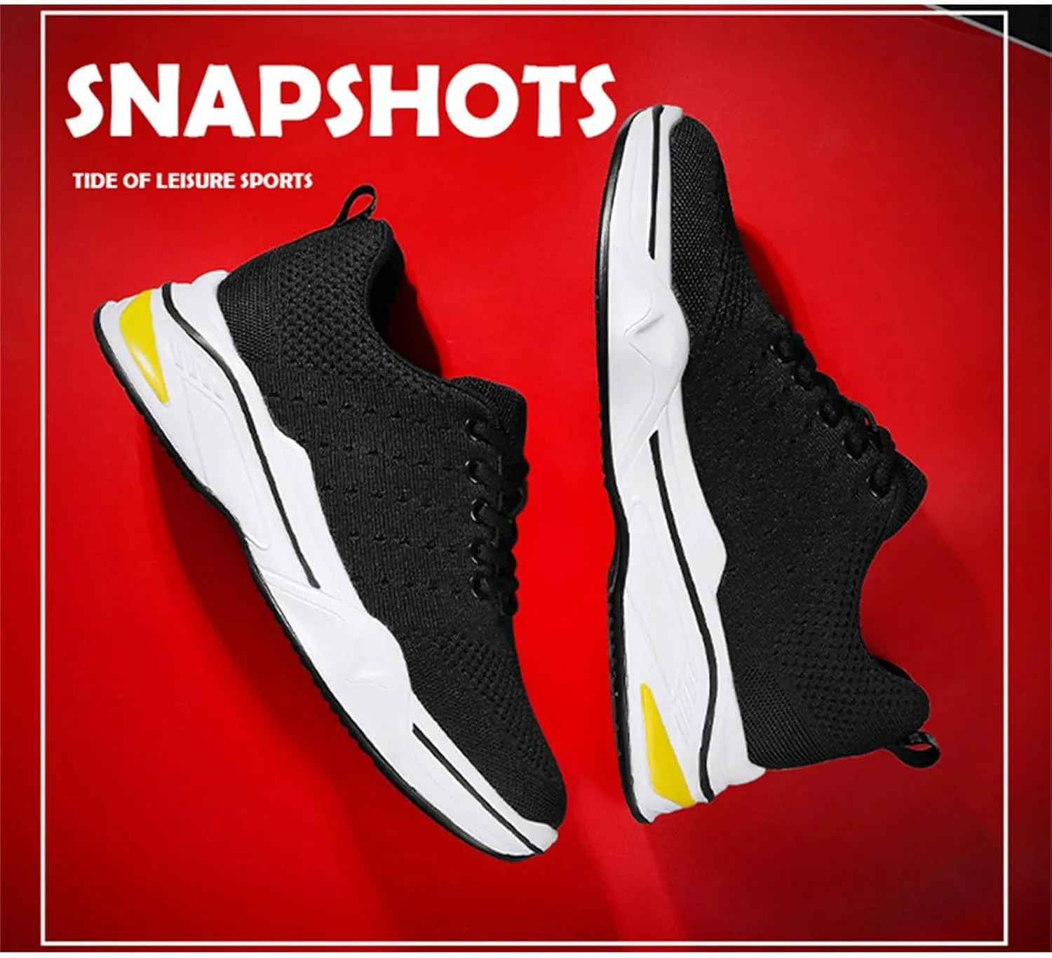 Men's Elevator Sneakers 4/6/8/10 cm Invisible Height Increase Breathable Mesh Lightweight Athletic Casual Shoes