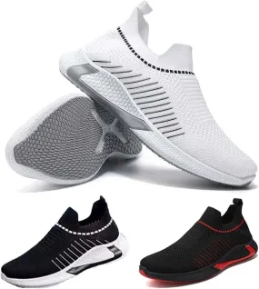 Men's Good Arch Support & Easy to Put On and Take Off Orthopedic Shoes for Men Slip On Comfort Breathable Sneakers