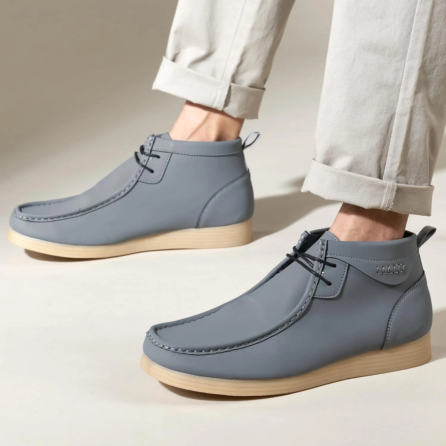 Men's Handmade Stitched Western Cowboy Boots Men's Casual Walking Boots