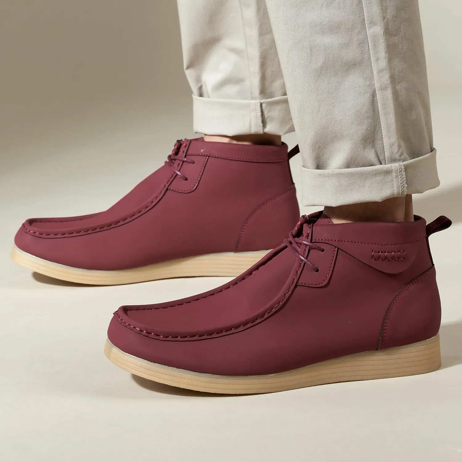 Men's Handmade Stitched Western Cowboy Boots Men's Casual Walking Boots