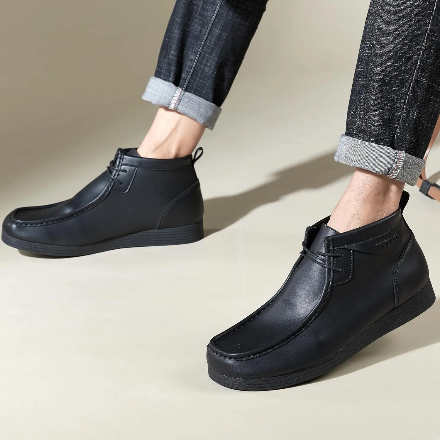 Men's Handmade Stitched Western Cowboy Boots Men's Casual Walking Boots