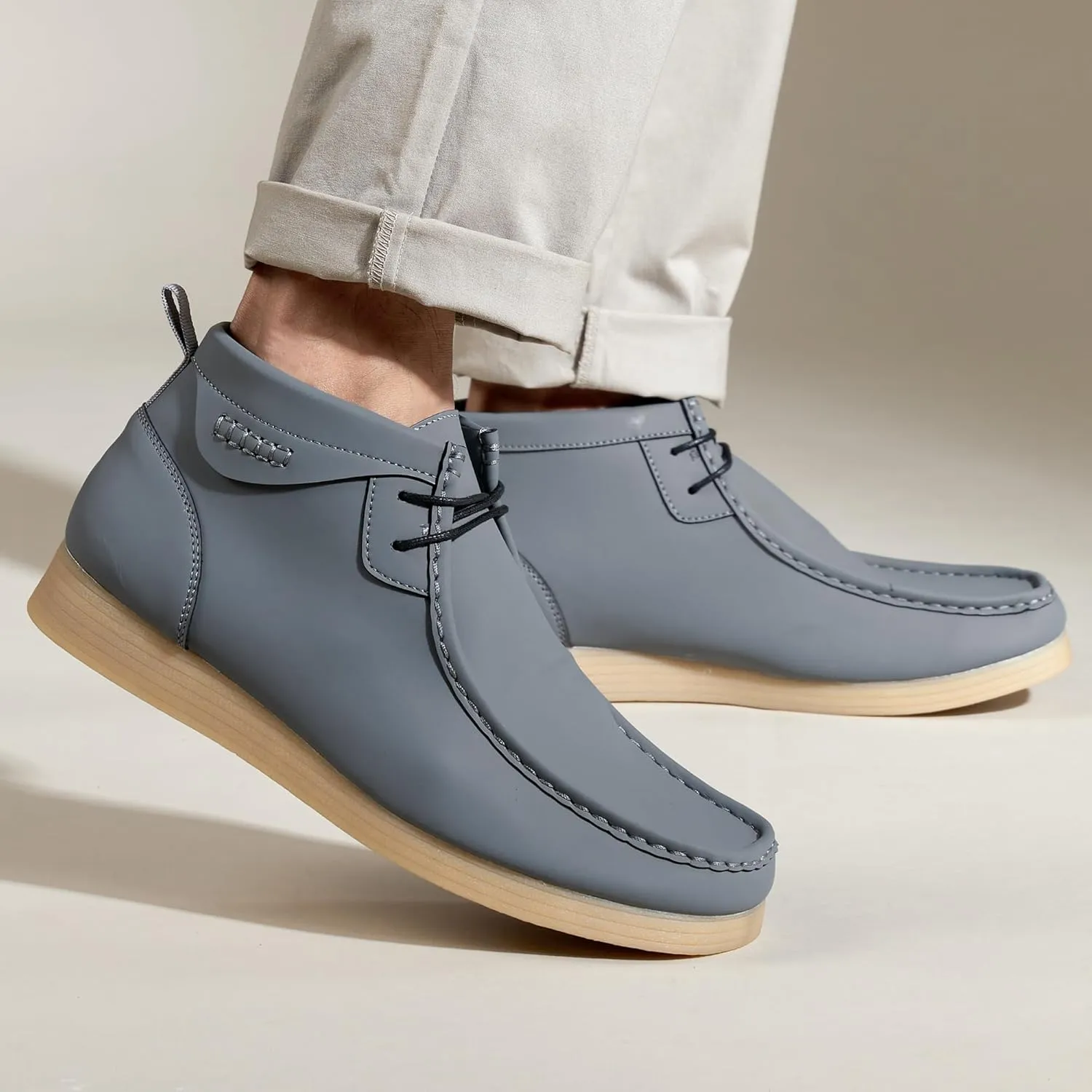 Men's Handmade Stitched Western Cowboy Boots Men's Casual Walking Boots