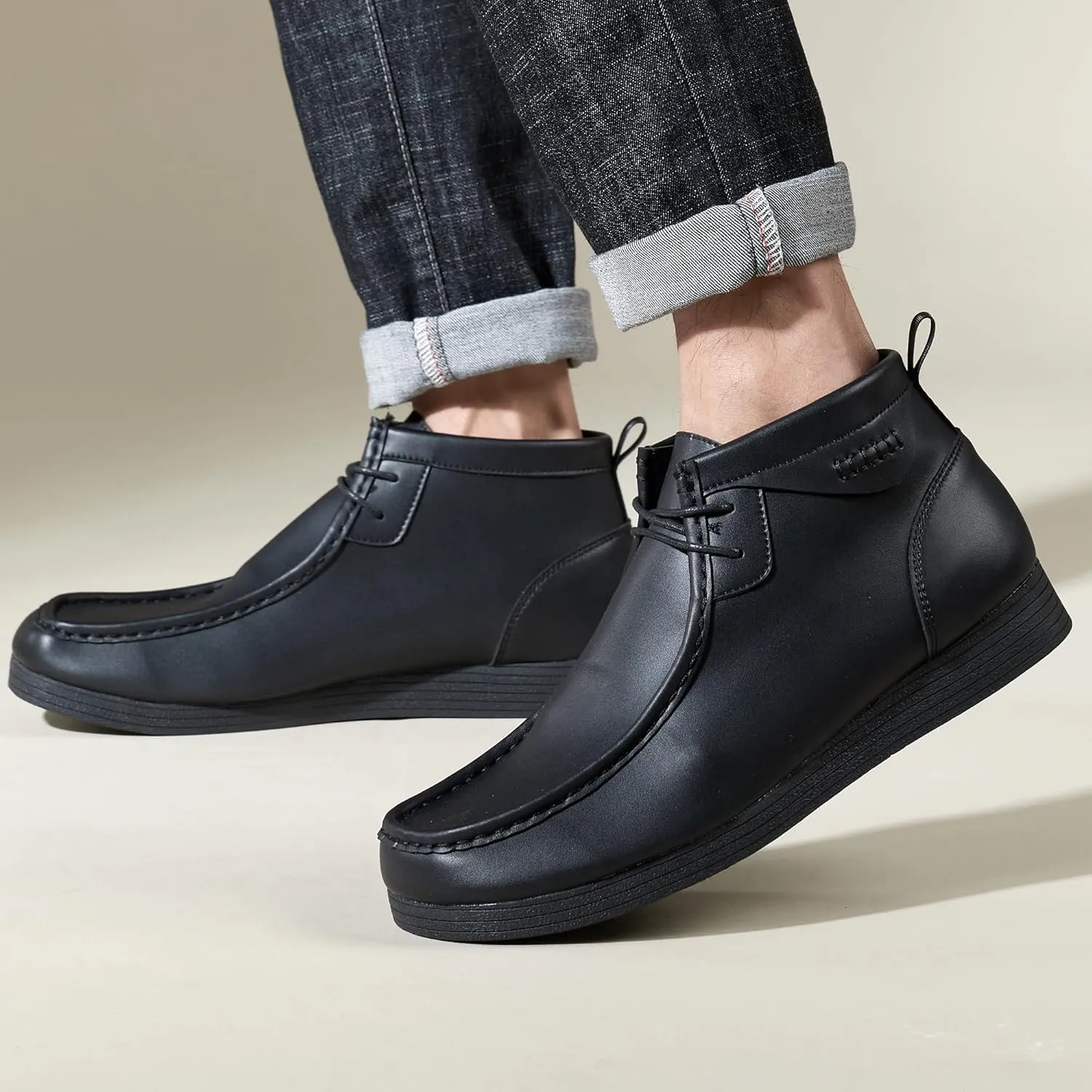 Men's Handmade Stitched Western Cowboy Boots Men's Casual Walking Boots