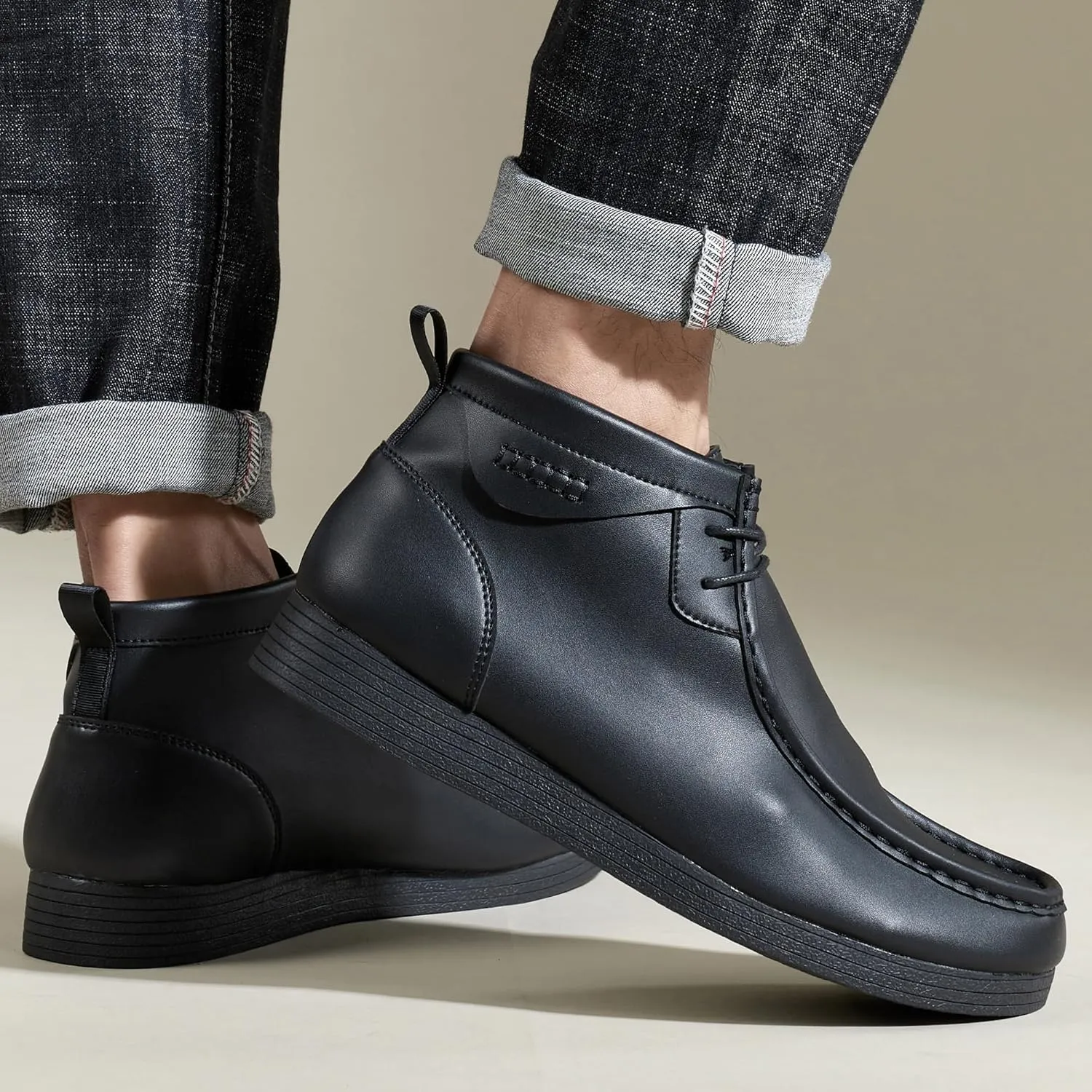 Men's Handmade Stitched Western Cowboy Boots Men's Casual Walking Boots