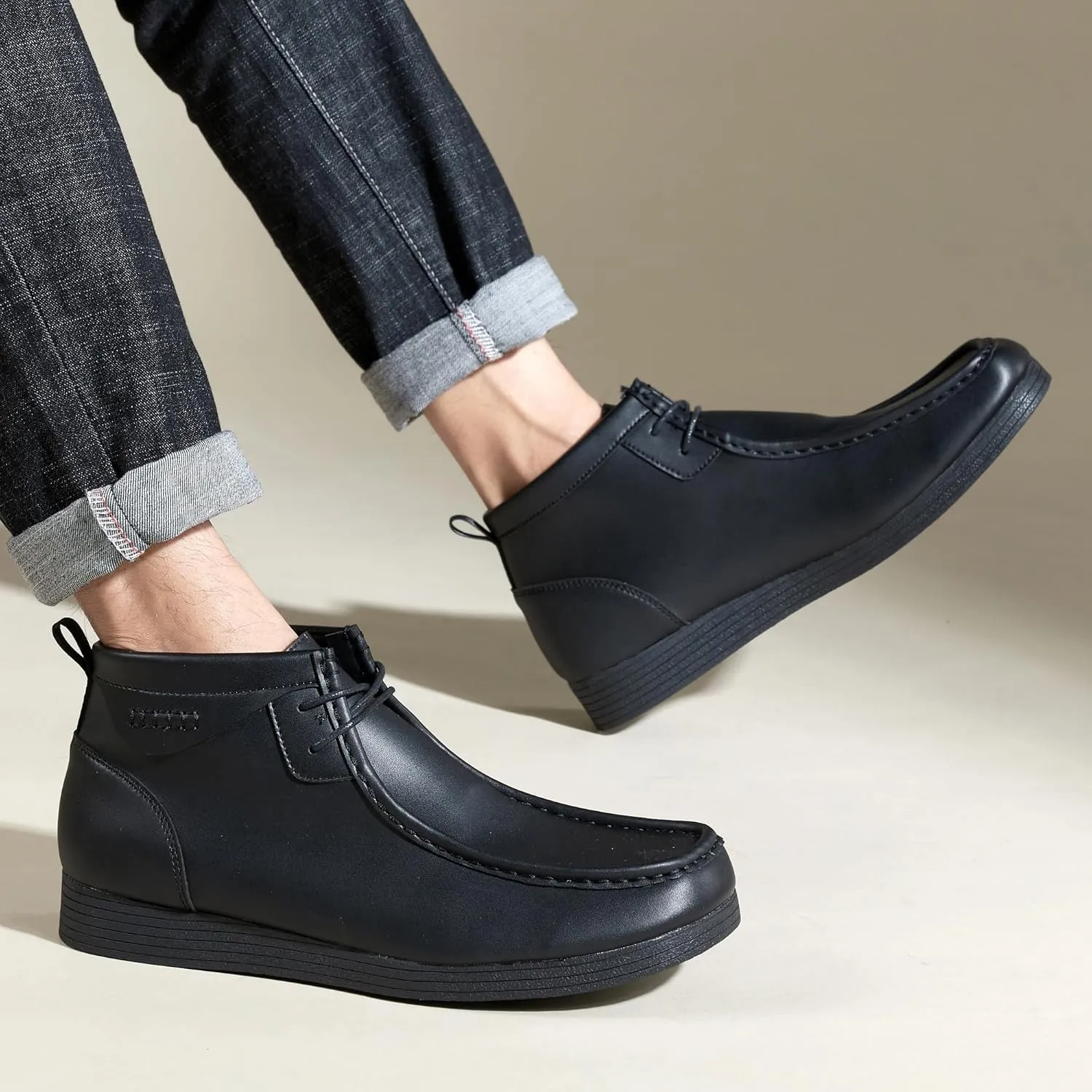 Men's Handmade Stitched Western Cowboy Boots Men's Casual Walking Boots