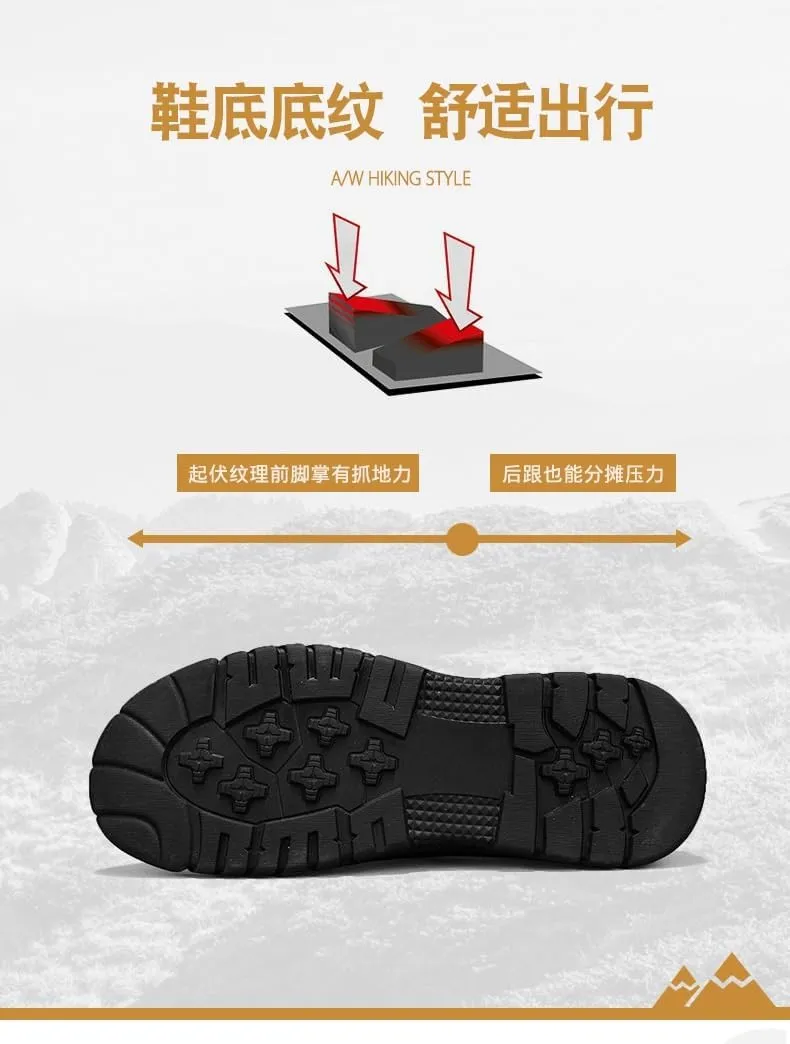 Mens Leather Sandals Outdoor Hiking Sandals Waterproof Athletic Sports Fisherman
