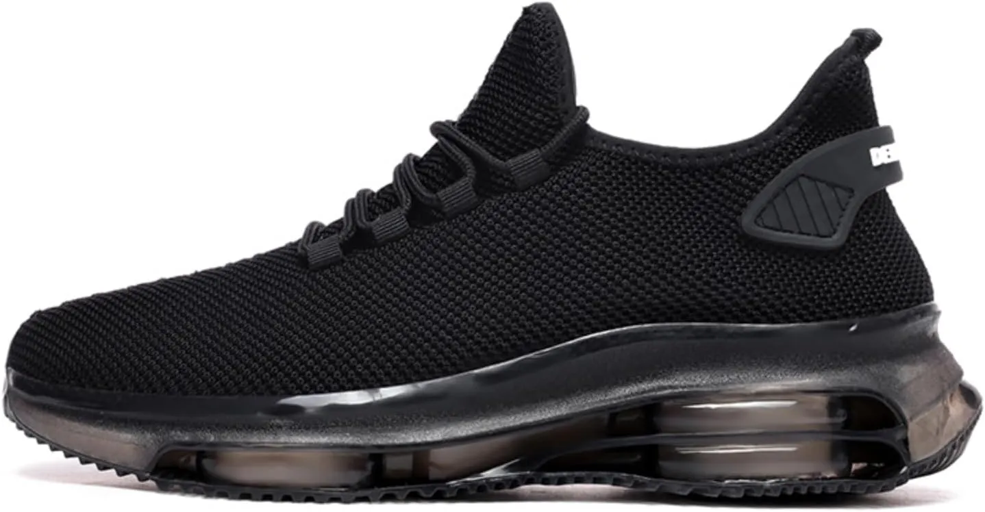 Men's Lightweight Double - air Cushion Walking, High - Elasticity Running Shoes, Workout Shoes, Breathable Mesh Fashion Casual Sneakers