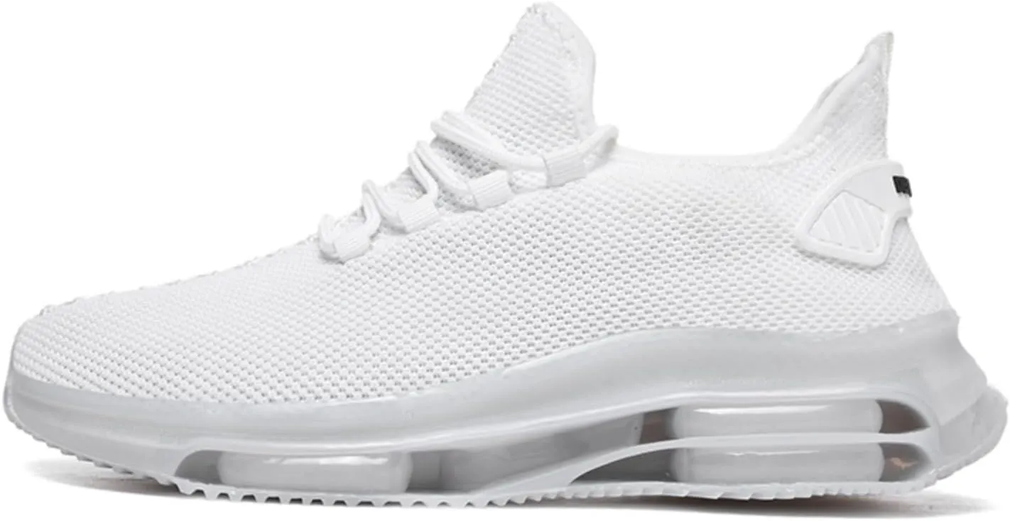 Men's Lightweight Double - air Cushion Walking, High - Elasticity Running Shoes, Workout Shoes, Breathable Mesh Fashion Casual Sneakers