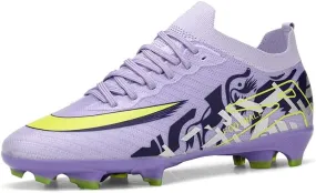 Men's Low Top AG/FG Football Sports Soccer Cleats Professional Training Shoes Non-Slip Wear Resistant Football Shoes Outdoor Indoor Futsal TF Turf Cleats