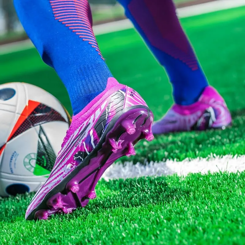 Men's Low Top AG/FG Football Sports Soccer Cleats Professional Training Shoes Non-Slip Wear Resistant Football Shoes Outdoor Indoor Futsal TF Turf Cleats