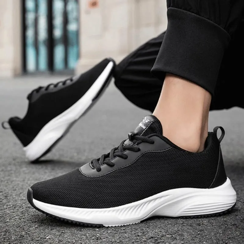 Men's Mesh Oxfords Sneakers Business Casual Comfortable Walking Shoes Lightweight Walking Running Sneaker for Men