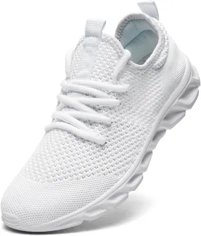 Men's Running Shoes Slip On Walking Comfortable Tennis Breathable Non Slip Athletic Gym Workout Cross Training Fashion Sneakers