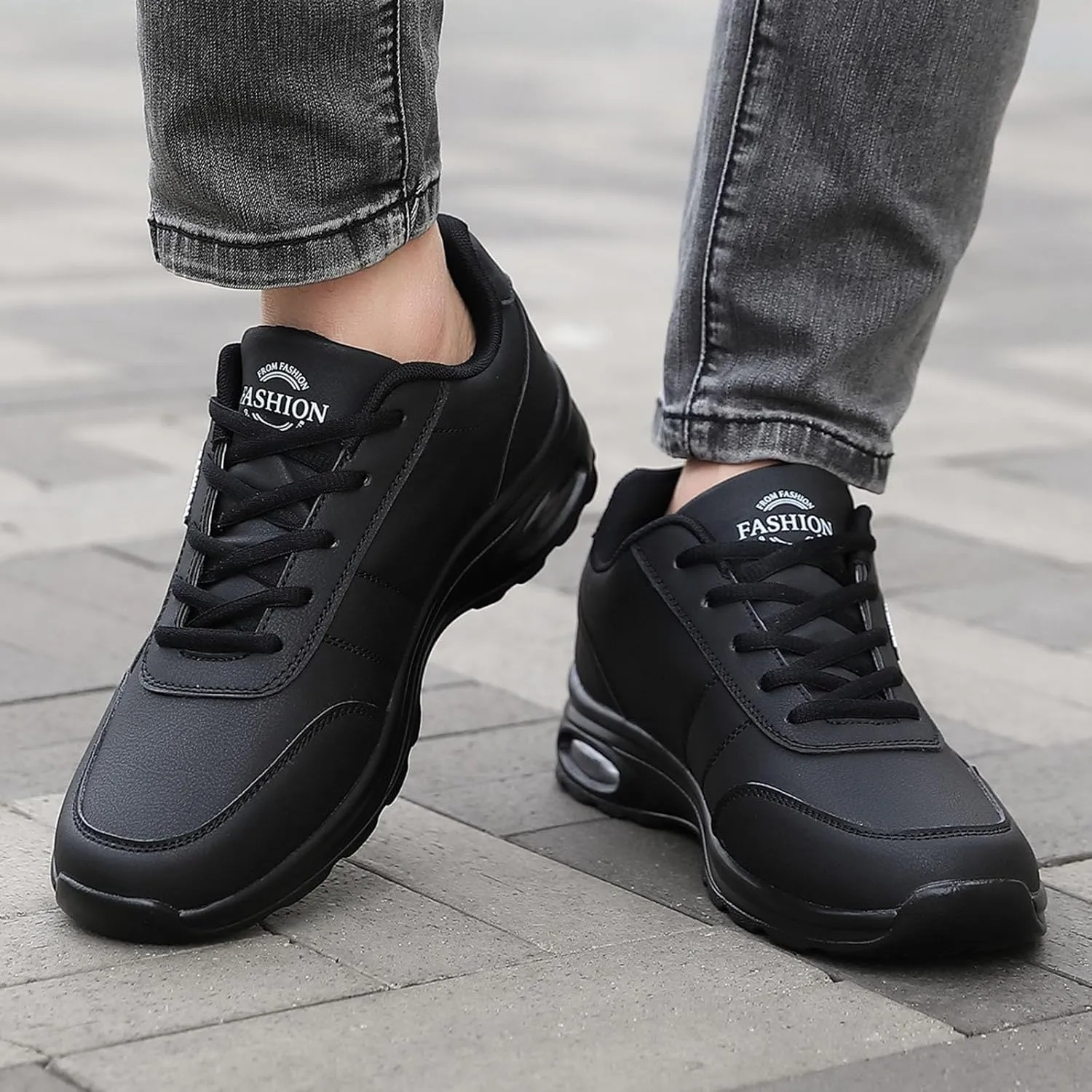 Men's Running Shoes Walking Tennis Sneakers Non-Slip Lightweight Walking Sneakers for Daily Walking and Work