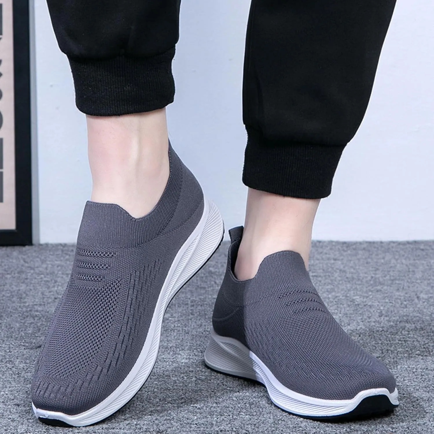 Men's Shoes Mens Tennis Shoes Shoe for Men Sneaker for Men Breathable for Everyday and Travel Sneaker