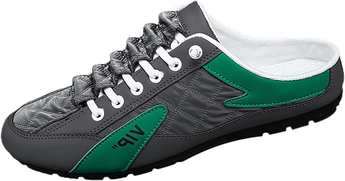 Men's Slip on Shoes Lightweight Mules Anti Slip Sneakers Comfortable Workout Shoes for Work Driving Other Occasions