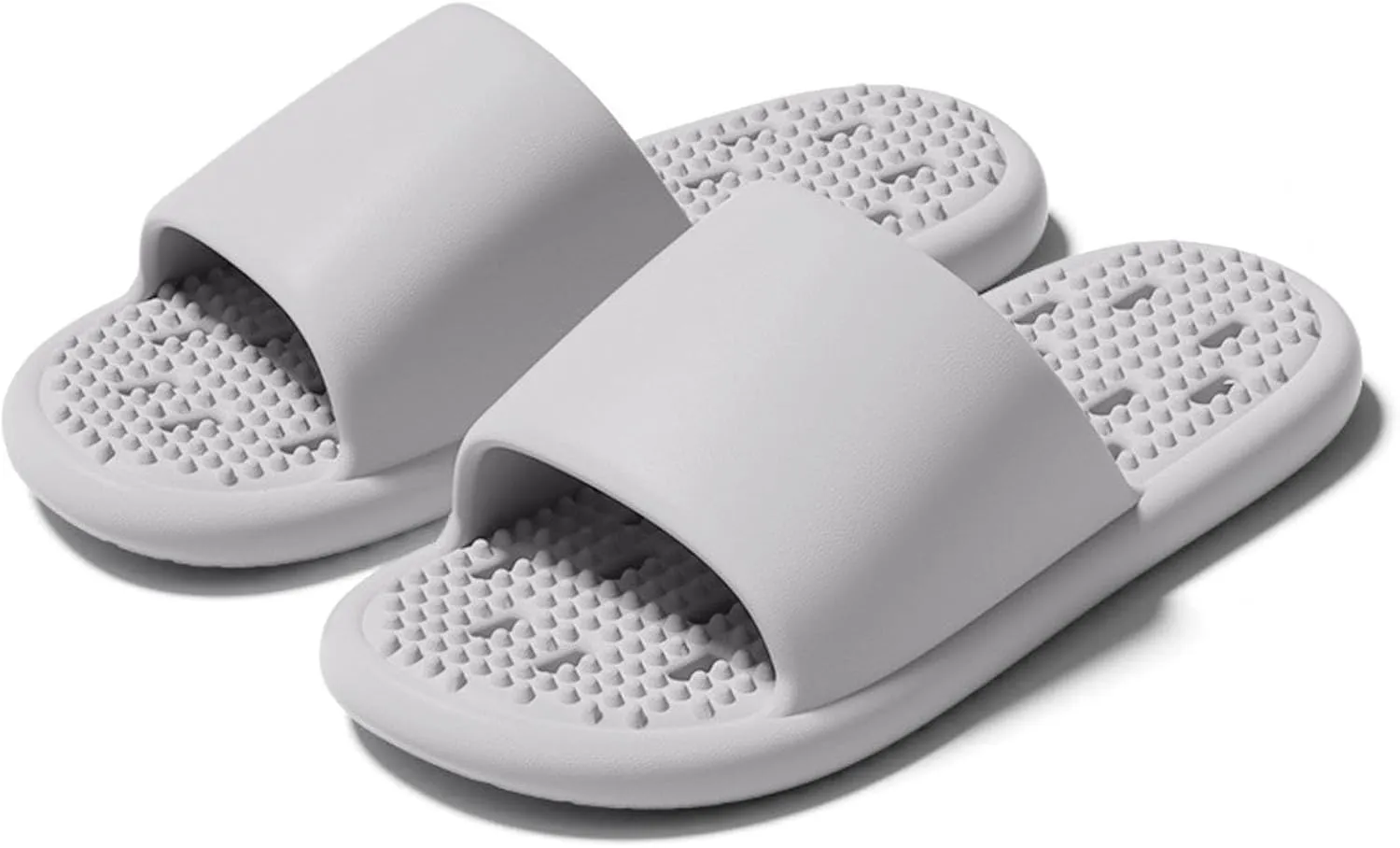 Mens Slippers Slides for Women Bathroom Slippers Men Shower Shoes Women Quick Drying Spa Gym