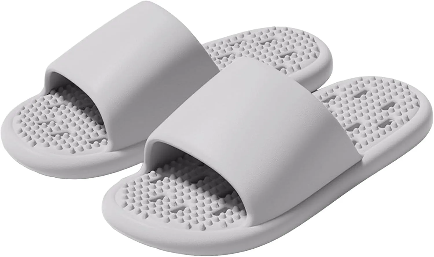 Mens Slippers Slides for Women Bathroom Slippers Men Shower Shoes Women Quick Drying Spa Gym