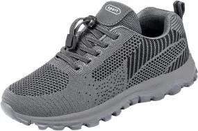 Mens Tennis Shoes Non Slip Shoes Lightweight Breathable Slip on Running Fashion Men's Casual Sneakers Mesh Breathable Walking on for Men White Sneakers