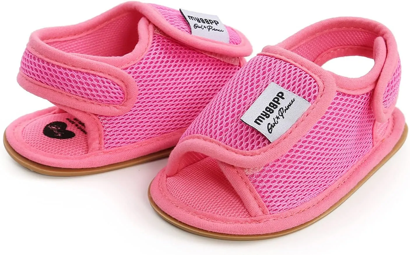 Newborn Shoes for Girls,Baby Shoes Sole Mesh Sandals Non-Slip Flat Boys Walking Rubber Shoes Baby Toddler Shoes