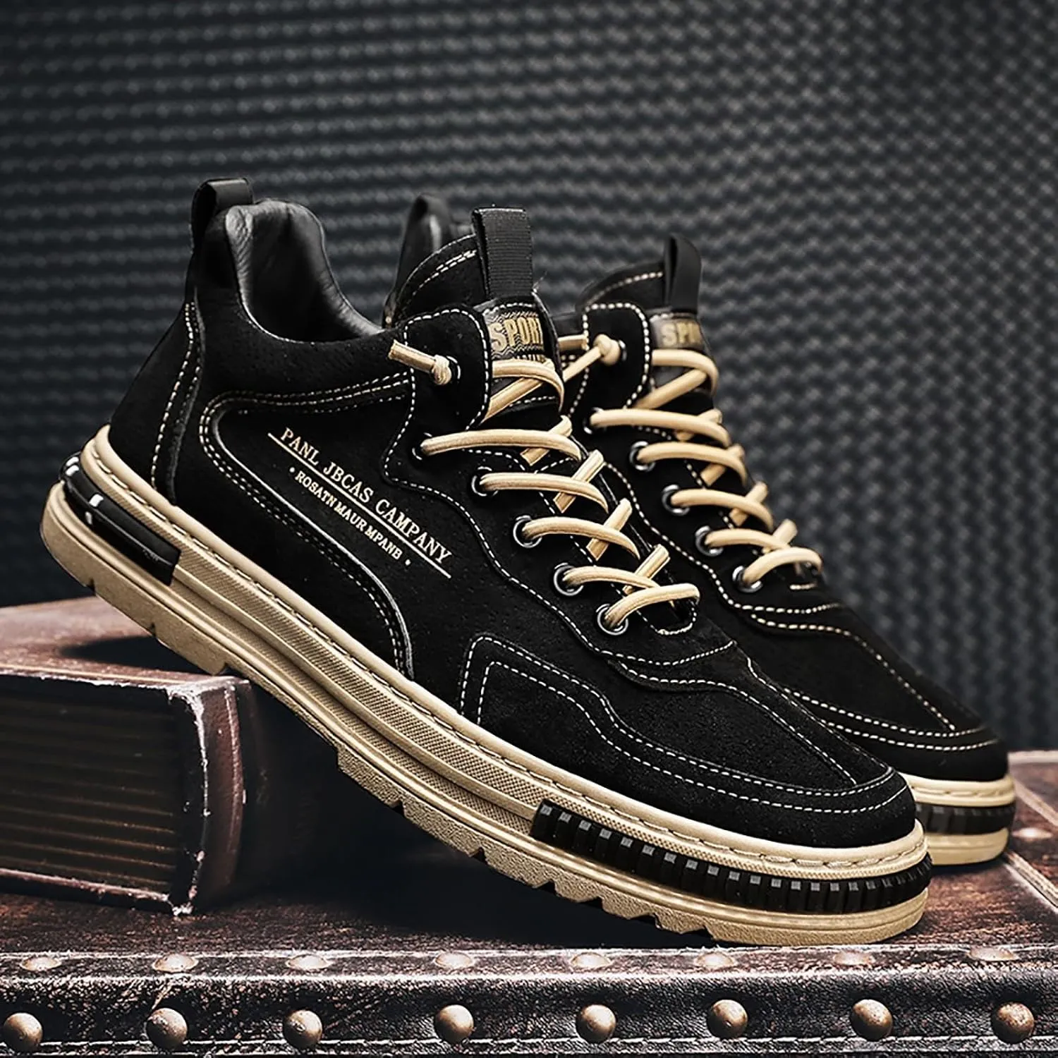 Non Slip Work Shoes For Men Fashion Walking Sneakers Kitchen Chef Shoe Comfortable Leather Casual Sneaker Cases for Men No