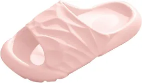 Novelty Slides for Women Chic Geometric Platforms Pillow Slides House Slippers Non Slip Shower Shoes Woman Sandals
