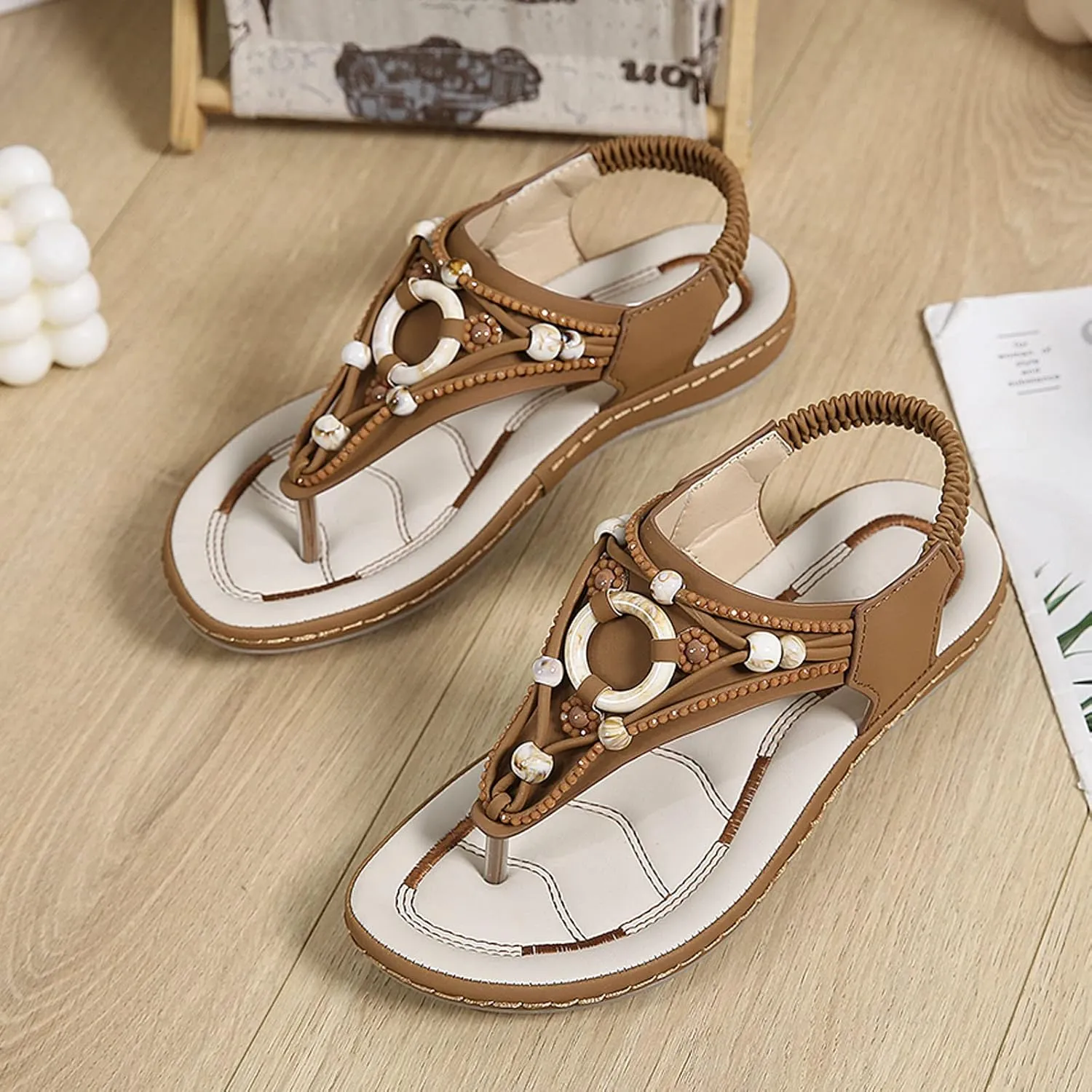 Orthopedic Sandals for Women Arch Support Wild Womens Comfortable Walking Sandals Orthopedic Flats Wide Sandals Women Comfortable Dressy Silver Womens Slip N Walking Shoes Womens Heel Sandals