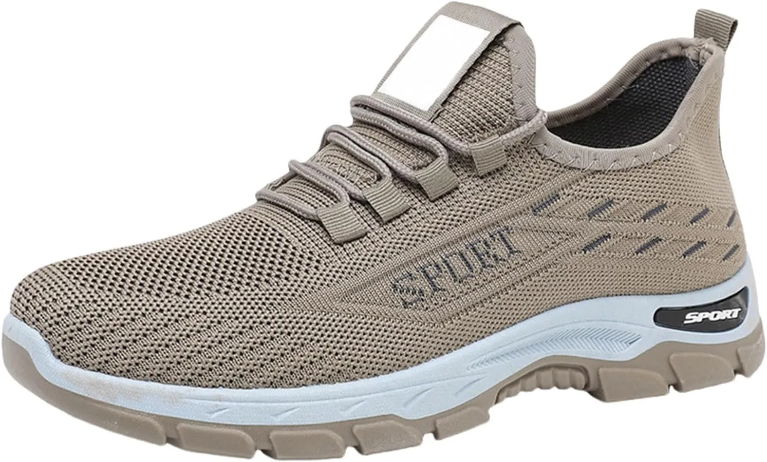 Orthopedic Sneakers for Women Men Casual Comfortable Wedge Walking Sport Sneakers Breathable Mesh Low Top Walking Shoes Fashion Soft Arch Support Slip-On Shoes