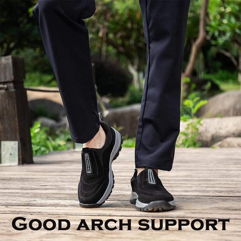 Orthopedic Walking Shoes Hiking Shoes Mens, Comfortable Waterproof Breathable Orthopedic Hiking Shoes, Outdoor Shoes for Men