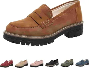 Orthoture-Orthopedic Platform Loafers Orthoture Womens Shoes Womens Loafers Comfortable Slip On Comfort Casual Fashion