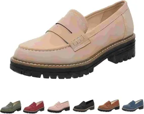 Orthoture-Orthopedic Platform Loafers Orthoture Womens Shoes Womens Loafers Comfortable Slip On Comfort Casual Fashion