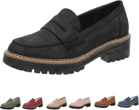 Orthoture Womens Shoes Orthoture Orthopedic Platform Loafers Womens Loafers Comfortable Slip on Comfort Casual Fashion